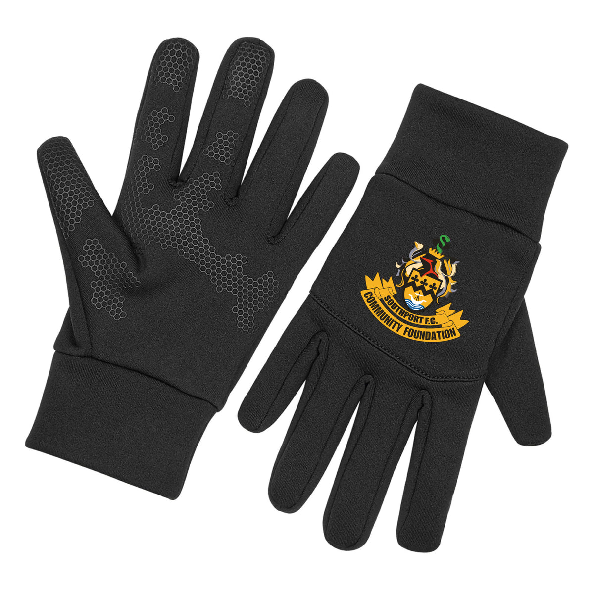 Southport FC Community Foundation Crest Tech Gloves