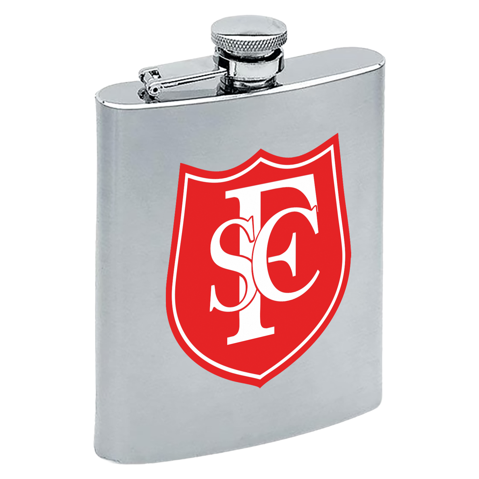 Southport FC 1920's Retro Badge Hip Flask