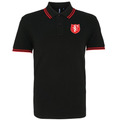 Southport FC 1920's Retro Badge Polo Shirt – Black/Red