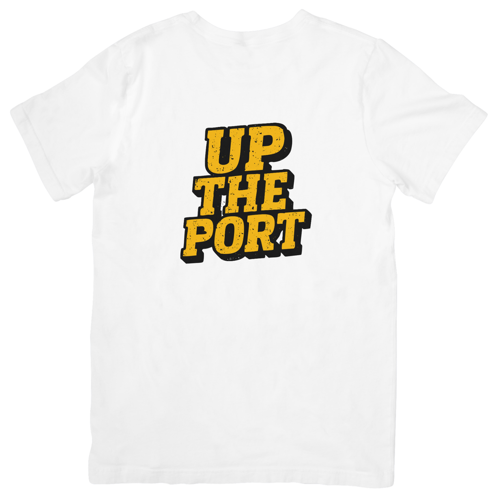 Up The Port Bold Supporters T-Shirt (Mens)