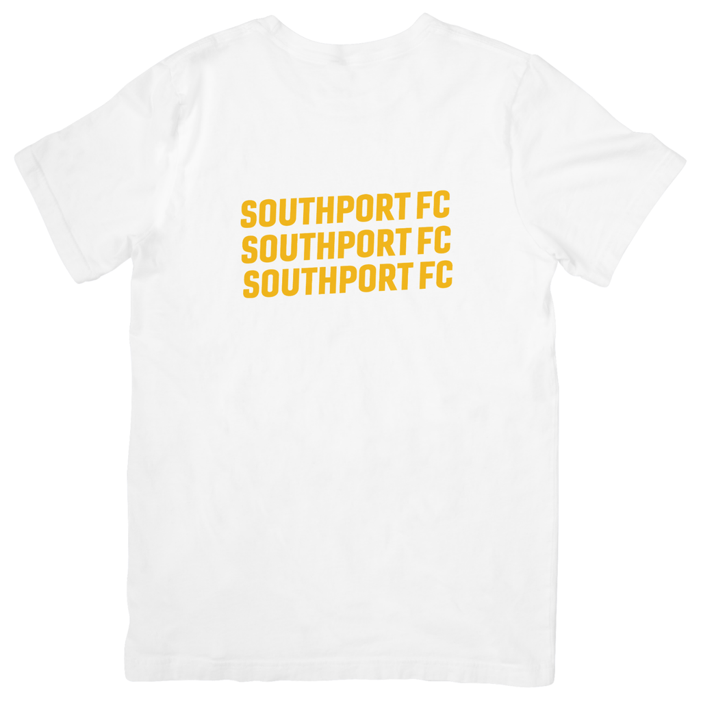 Southport FC Repeated Text T-Shirt (Mens)