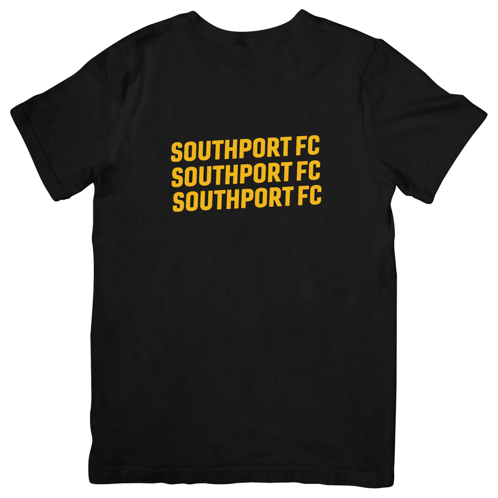 Southport FC Repeated Text T-Shirt (Mens)