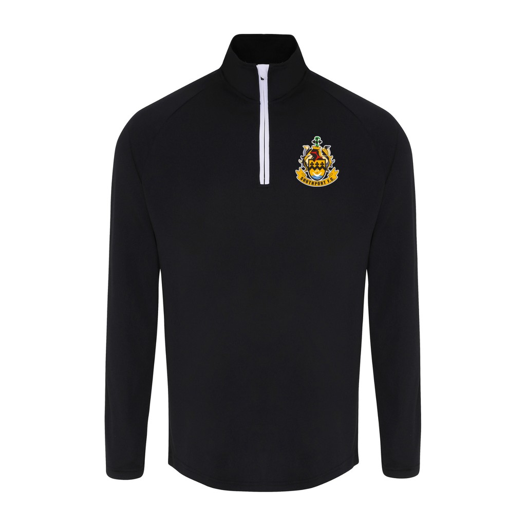 Southport FC Club Badge 1/4 Zip Training Top (Mens)
