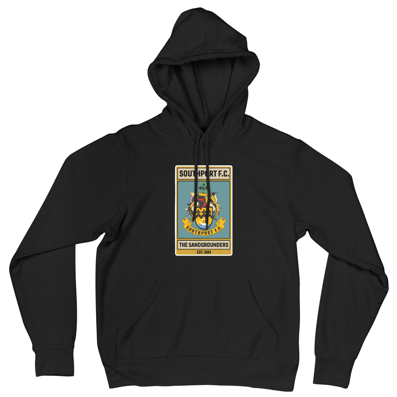 Southport FC Vintage Crest Poster Hoodie (Mens)