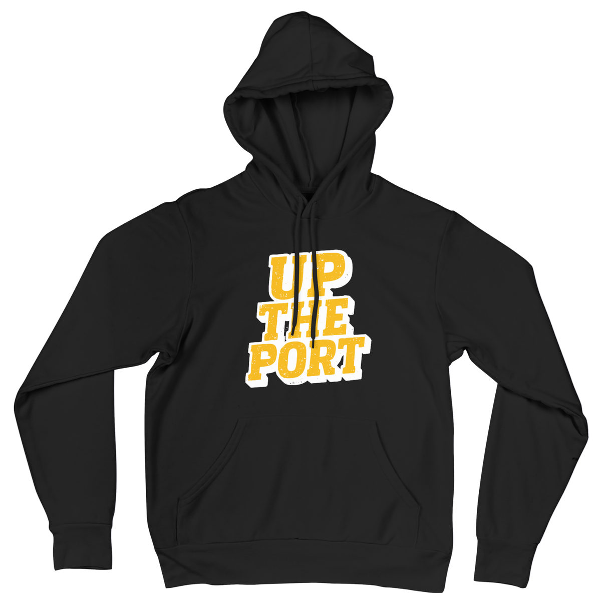 Up The Port Bold Supporters Hoodie (Womens)