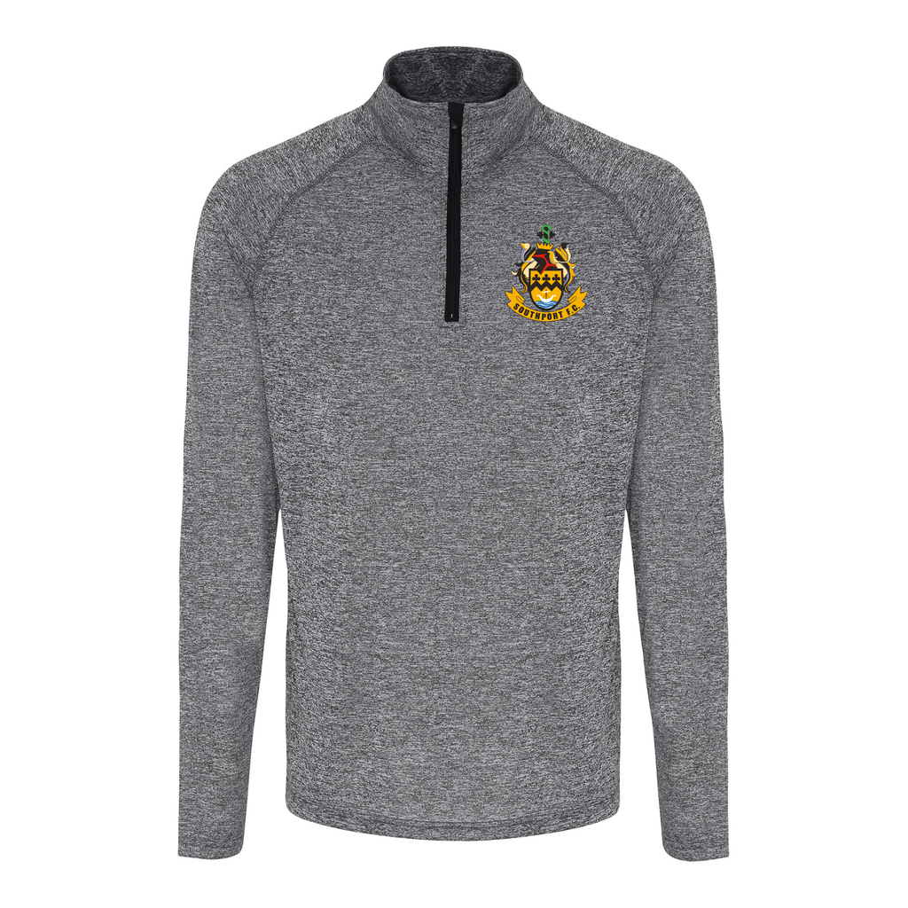 Southport FC Club Badge 1/4 Zip Training Top (Mens)