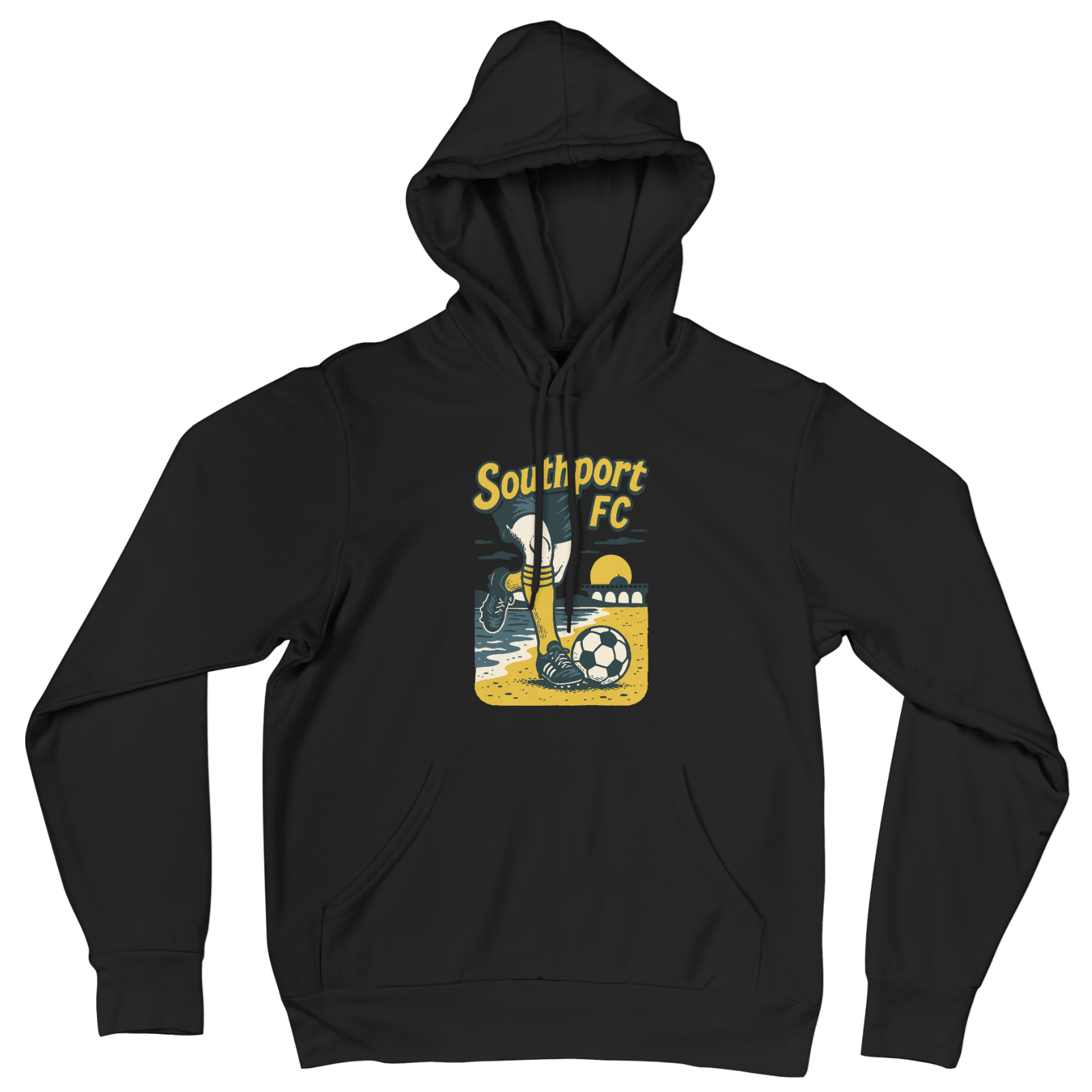 Southport FC Vintage Pier Football Hoodie (Kids)
