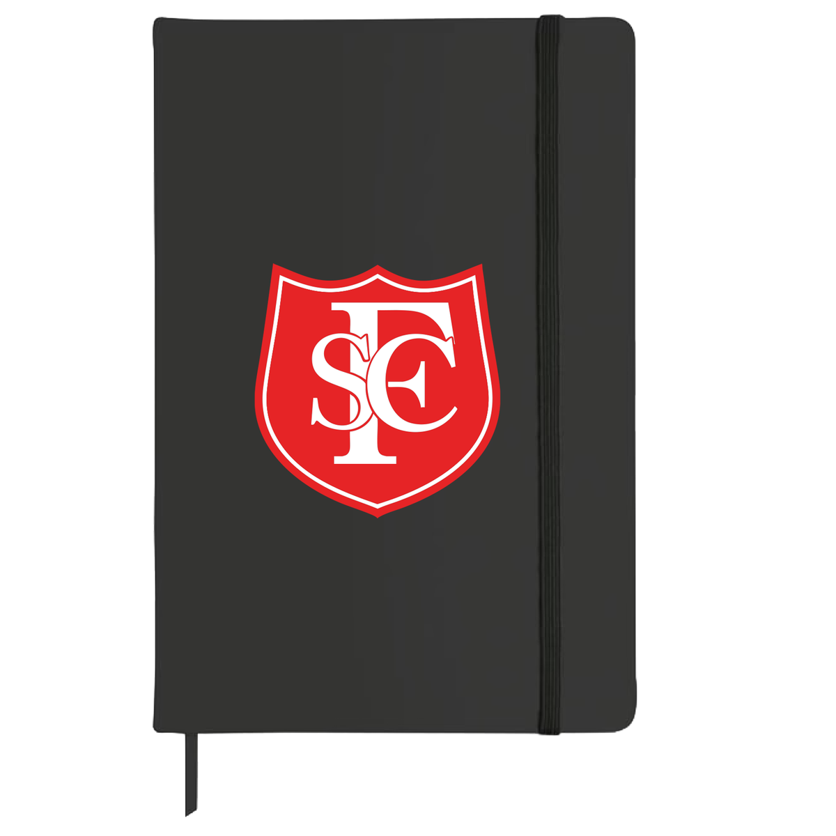 Southport FC 1920's Retro Badge A5 Black Notebook