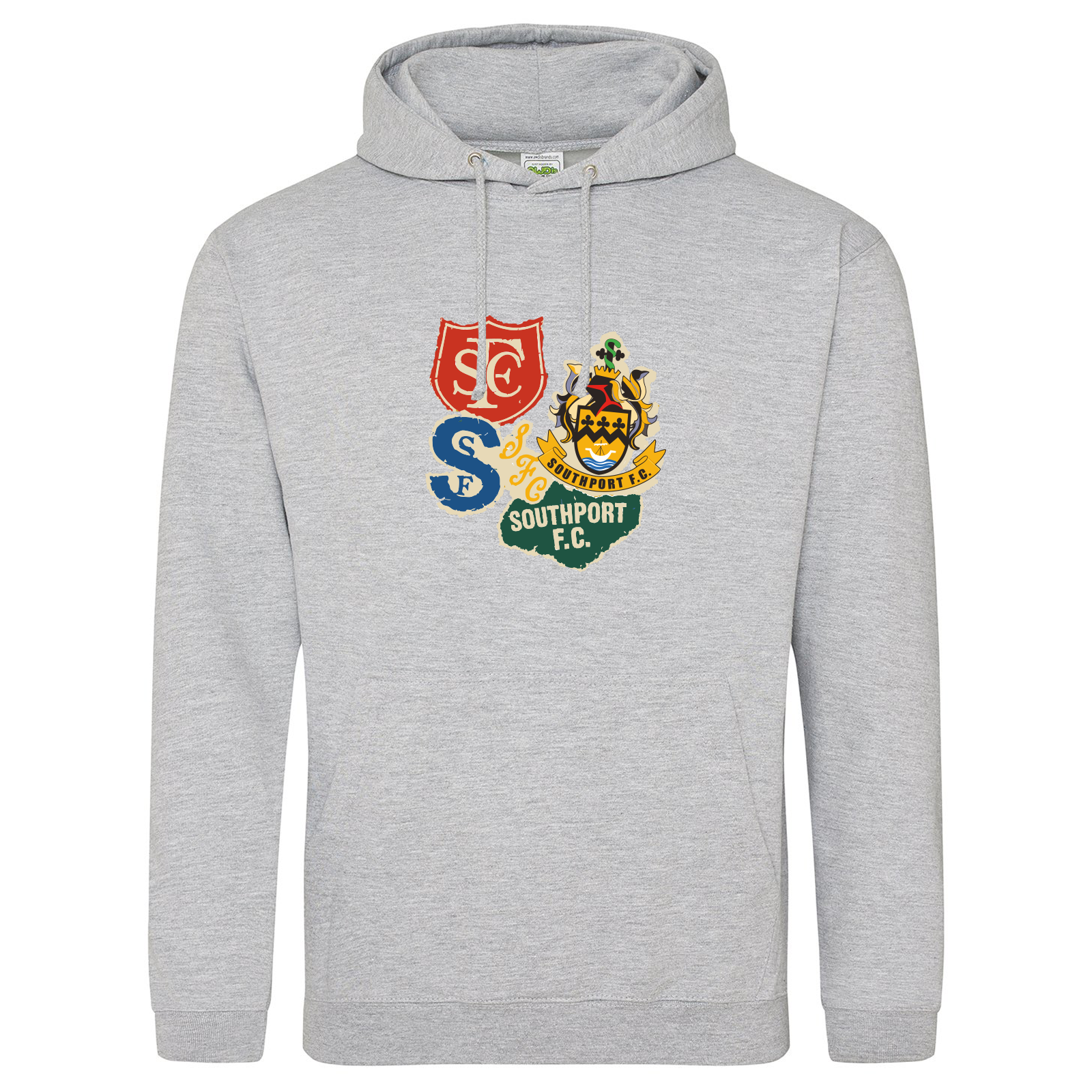 Southport FC Retro Badges Hoodie