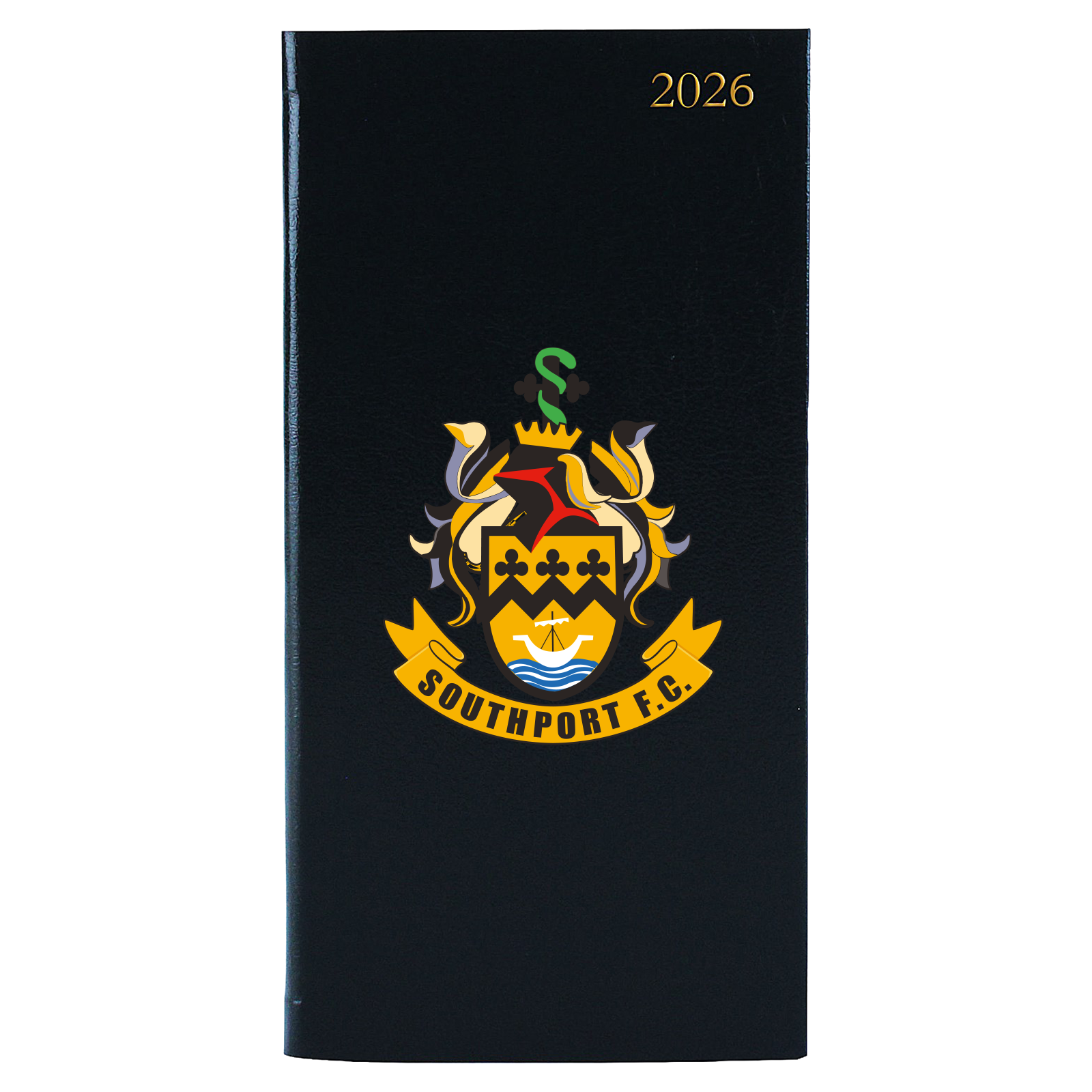 Southport FC Badge Mini Diary, Week To View, 2026