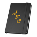 Southport FC 1970's Retro Monogram Badge A6 Black Pocket Notebook