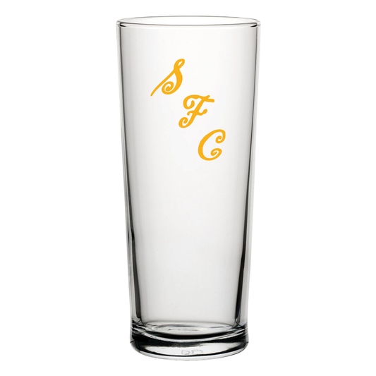 Southport FC 1970's Retro Badge Pint Glass