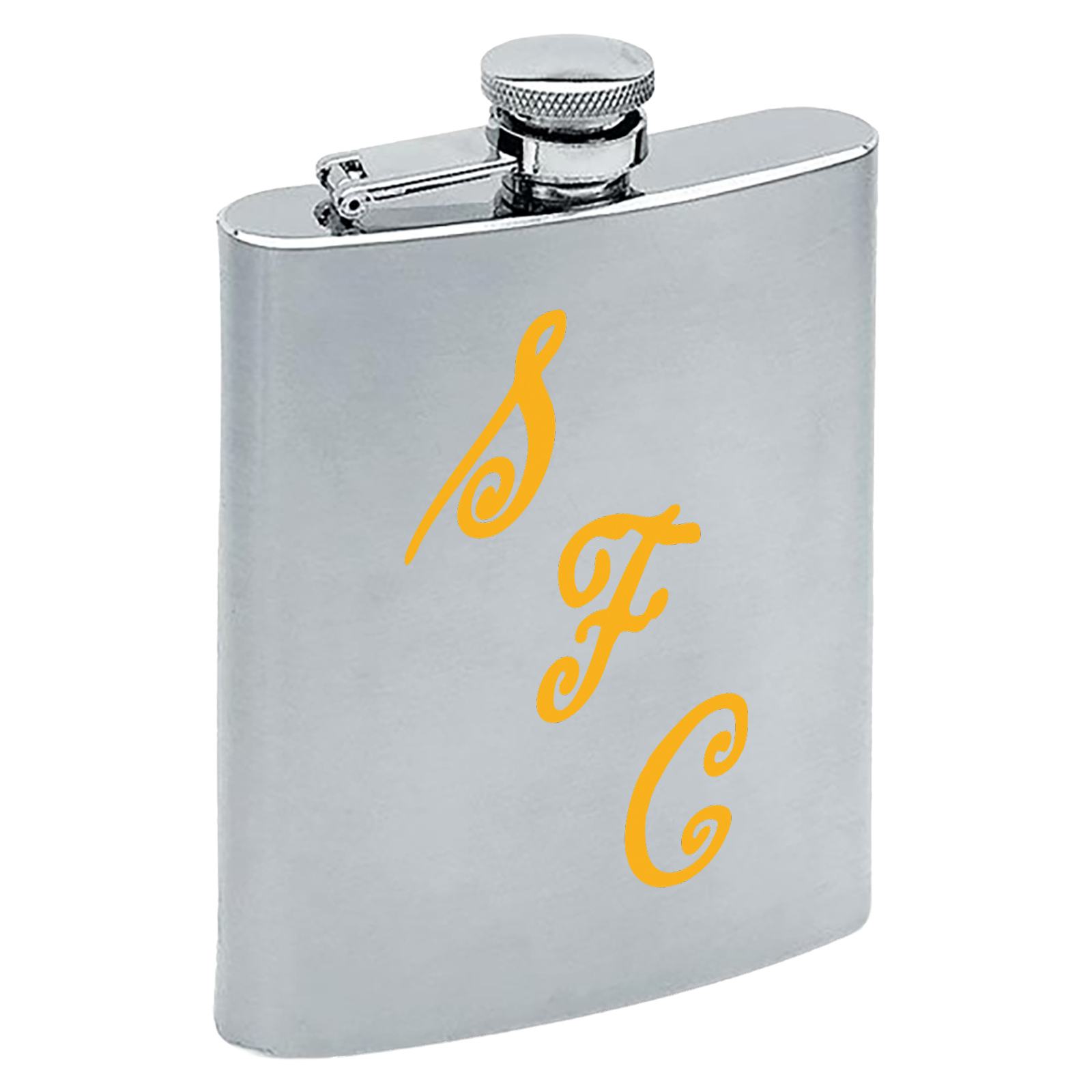 Southport FC 1970's Retro Monogram Badge Hip Flask