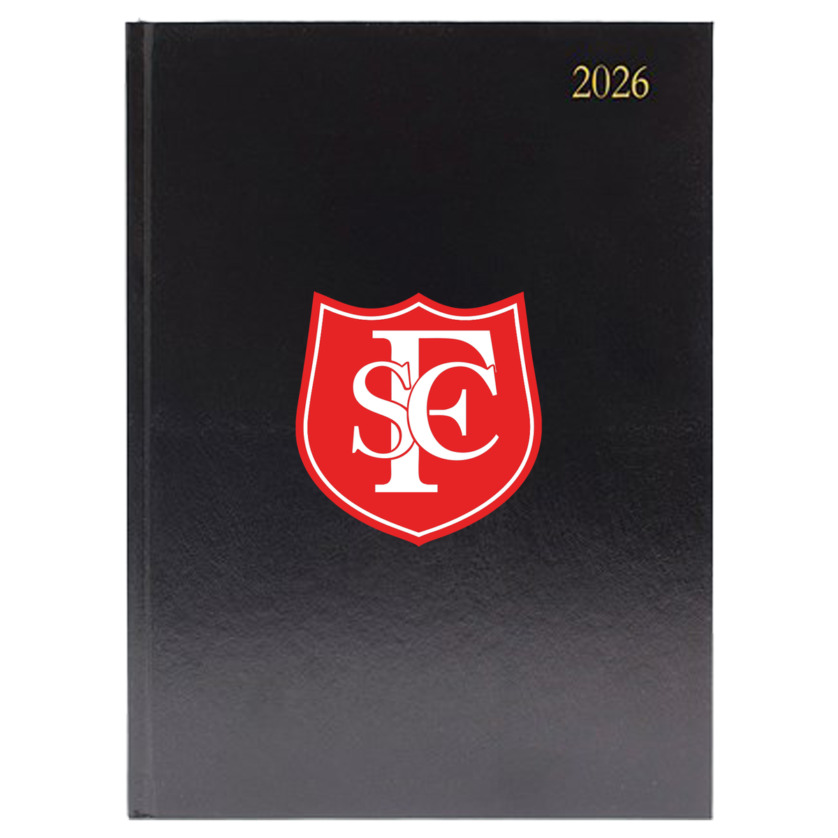 Southport FC 1920's Retro Badge A5 Desk Diary, Week To View, 2026