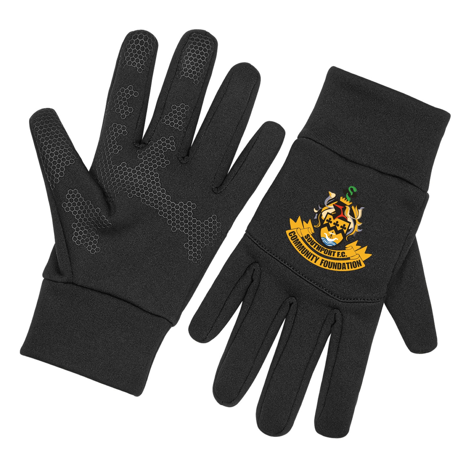 Southport FC Community Foundation Crest Tech Gloves