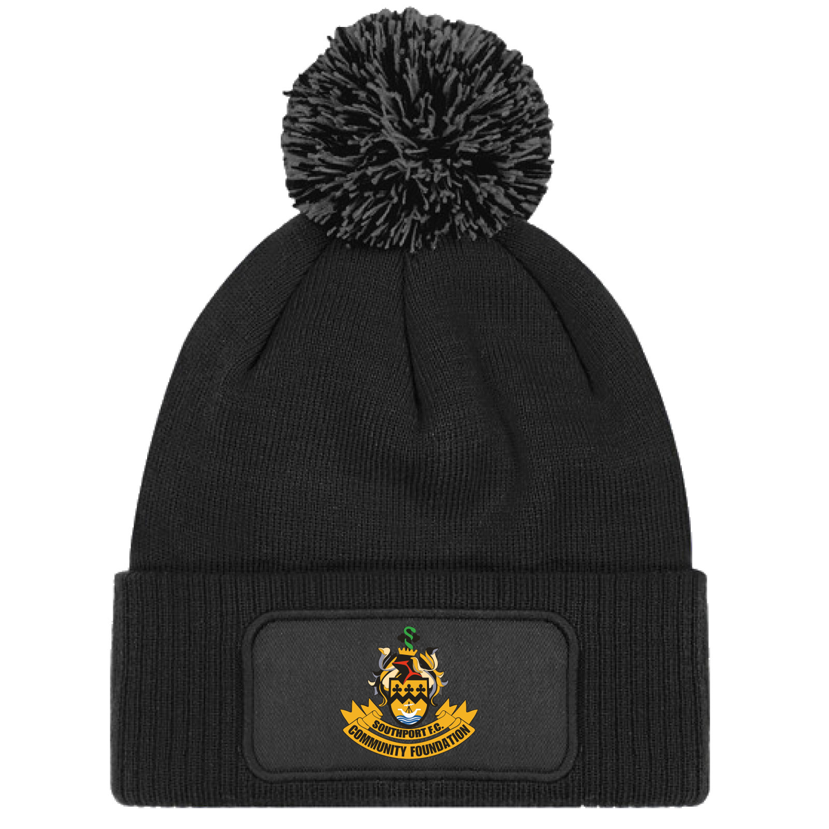 Southport FC Community Foundation Crest Bobble Hat