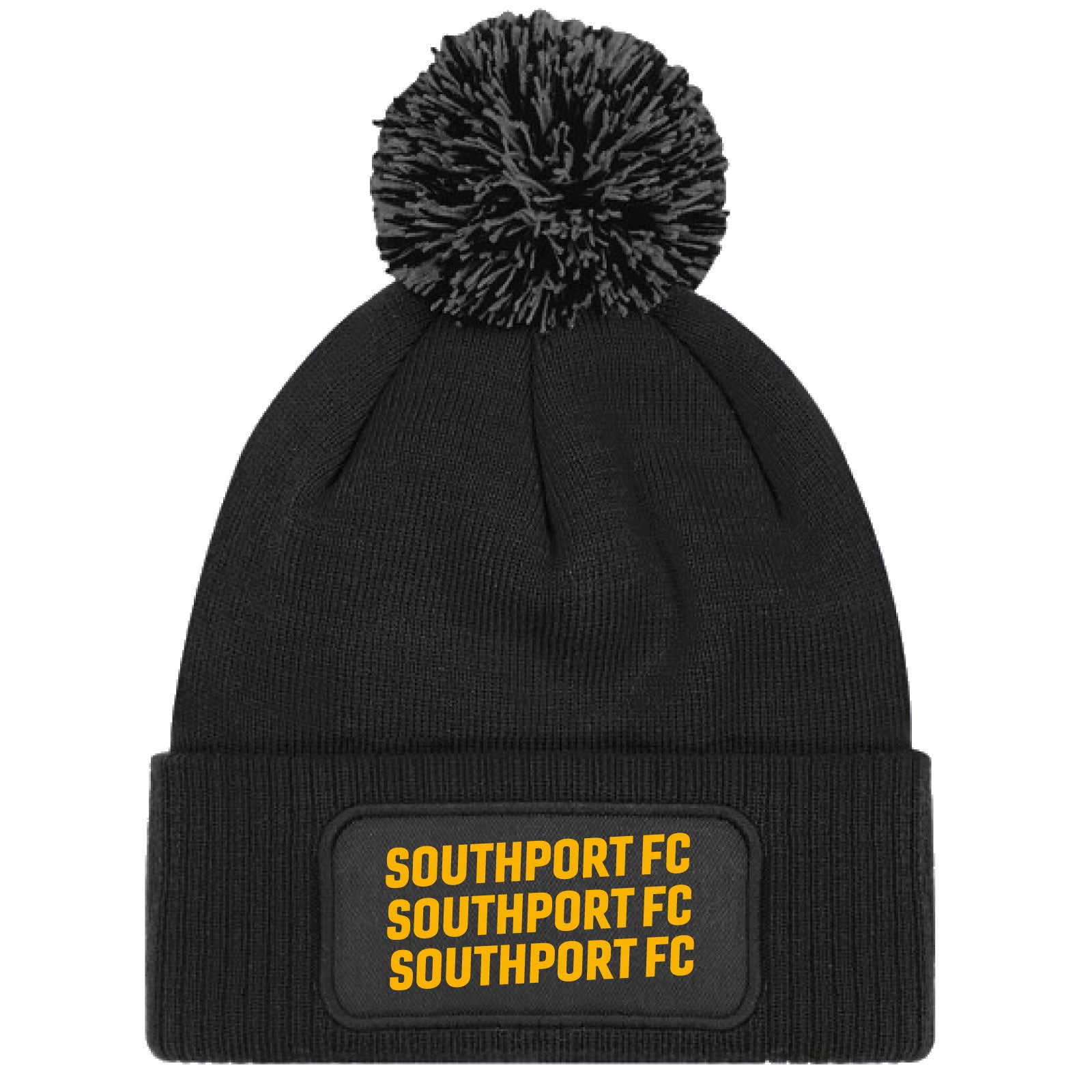 Southport FC Repeat Text Bobble Hat