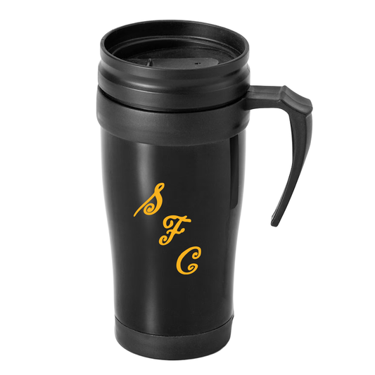 Southport FC 1970's Retro Monogram Badge Travel Mug